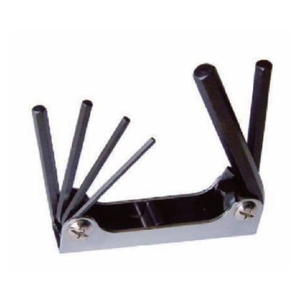 Folding-type hex key set