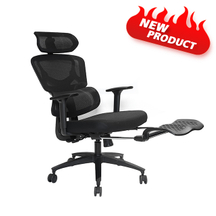 KB-8958AS KABEL fitting waist office mesh chair with 2# footrest