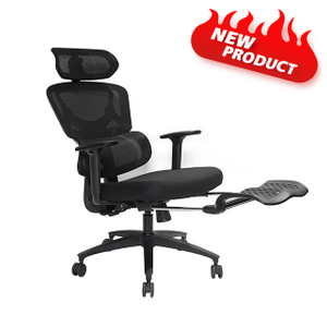KB-8958AS KABEL fitting waist office mesh chair with 2# footrest