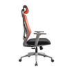 KB-8965AS Newly designed comfortable ergonomic grey frame office chair with headrest
