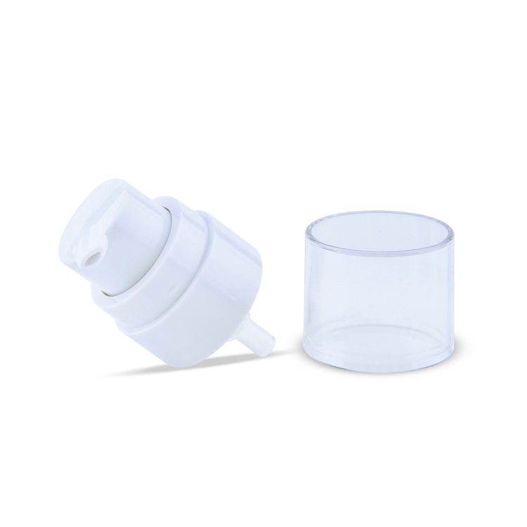 Pompe de traitement en plastique pour emballage de soins de la peau, pulvérisateur 24/410, pompe à crème avec capuchon, crème de fond de teint à vendre, pompe à crème pour la peau