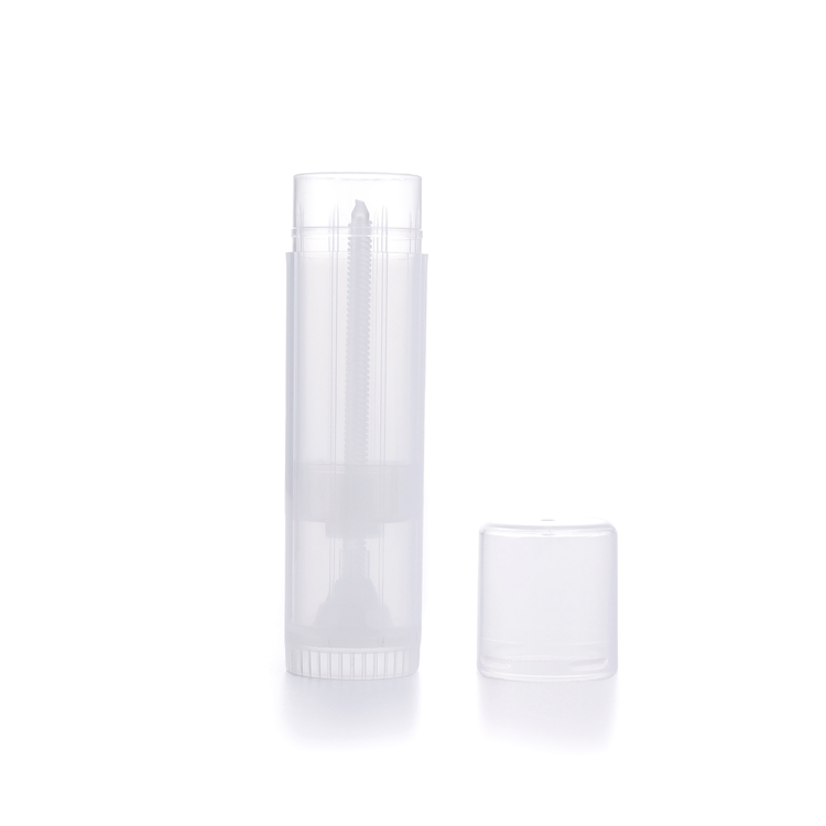  Tubo vacío de encargo 5g 15g del protector labial del nuevo diseño al por mayor redondo reciclado mini tubo del protector labial