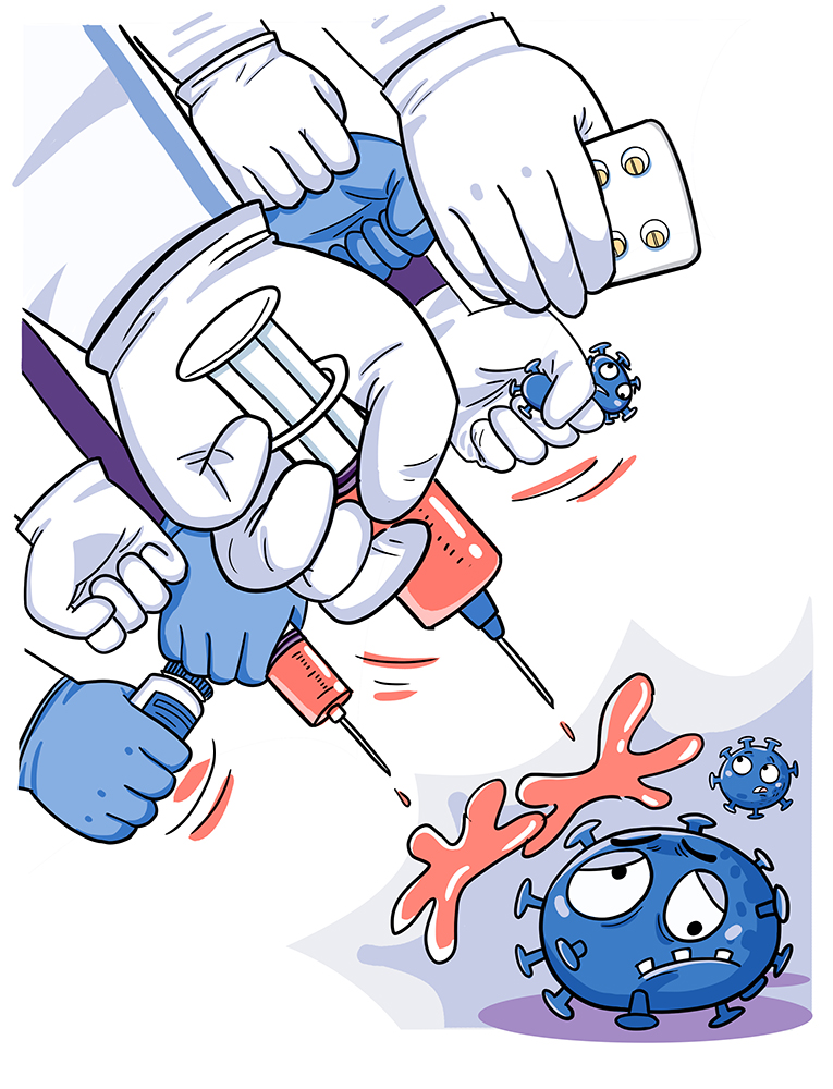 Take Measures To Fight Against COVID-19