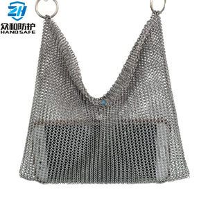 Welded Ring Mesh Chainmail Bag 