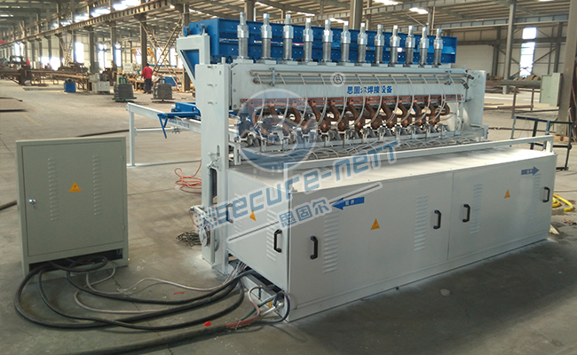 PLC Concrete Reinforced Ribbed Mesh Welding Machine Supplier