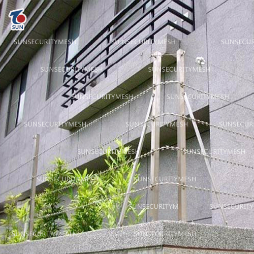 Straight Line Razor Wire