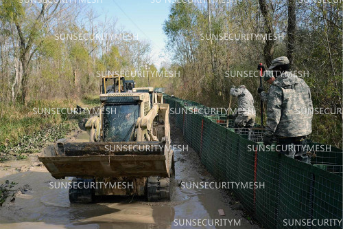 Flood protection wall