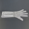 1201-Chainmail Glove Long Cuff With Hook Strap 