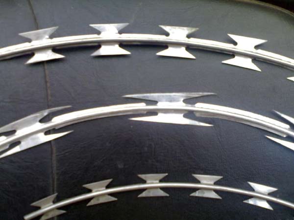 Hot Dipped Galvanized Razor Barbed Wire Fence