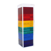 54PCS Acrylic Tumbling Tower Luxe Muliti Color Acrylic Stacking Tower Puzzle Game With Box