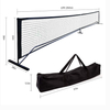 wholesale Portable Pickleball Net Regulation Size 22 FT PE Nets Steady Metal Frame for All-Weather Resistant Play in Backyards.