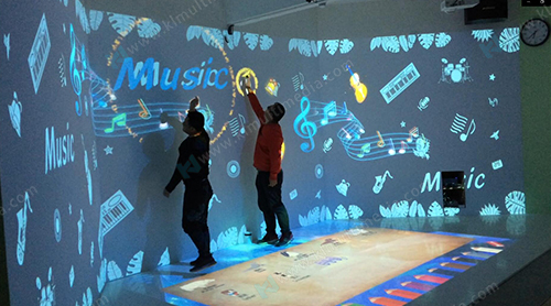 جدار الموسيقى التفاعلية