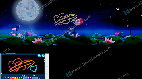 شاشة LED تفاعلية