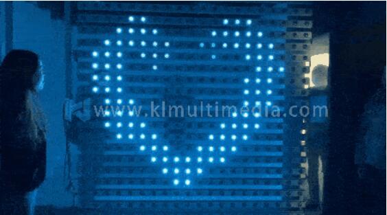 لوحة الحائط الخفيفة الحسية