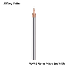 NON-2 Flutes Micro End Mills