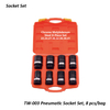 TW-003 Pneumatic Socket Set, 8 pcs/bag