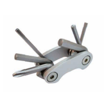 Folding-type hex key set