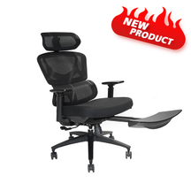 KB-8958AS New Design fitting waist office mesh chair with 1# footrest