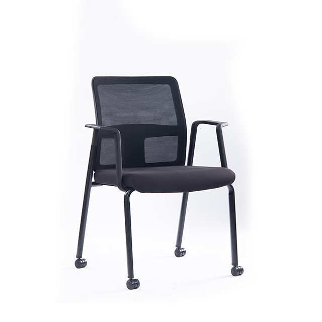 KB-5816 New Stackable Mesh Training Chair with moveable castor
