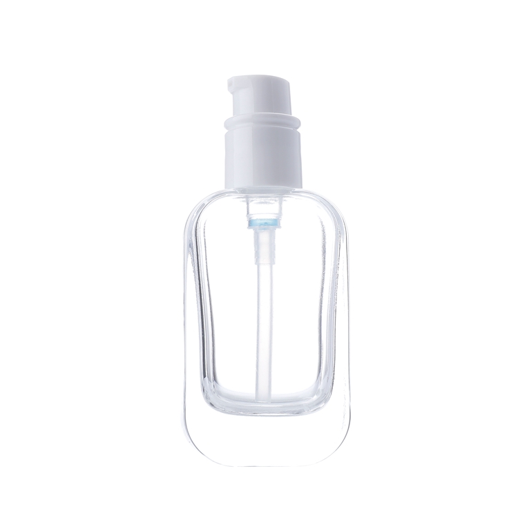 Impression personnalisée de haute qualité Carré 50 ml 100 ml 120 ml 50 g Bouteille en verre personnalisée Vaporisateur 30 ml Bouteille de parfum en verre, Bouteilles vides en verre