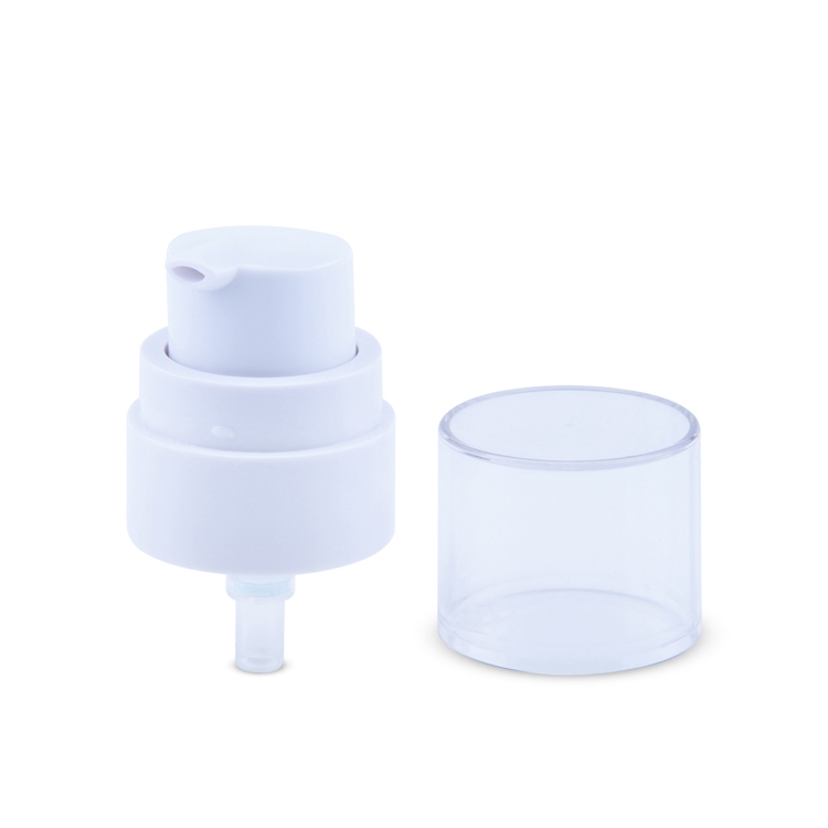 Pompe de traitement en plastique pour emballage de soins de la peau, pulvérisateur 24/410, pompe à crème avec capuchon, crème de fond de teint à vendre, pompe à crème pour la peau