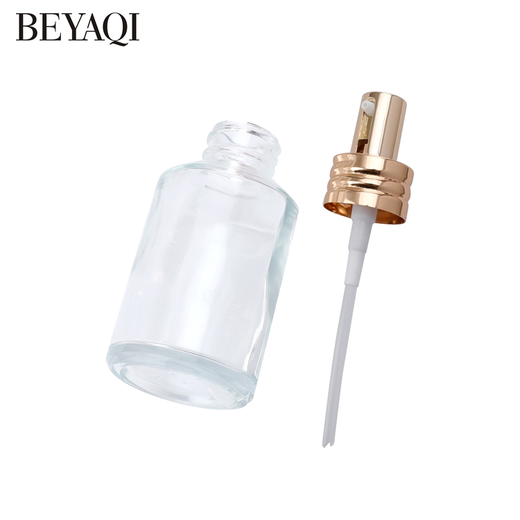 Empaquetado cosmético Vidrio al por mayor 15ml 60ml 100ml Botellas de perfume de niebla Botella cuentagotas 