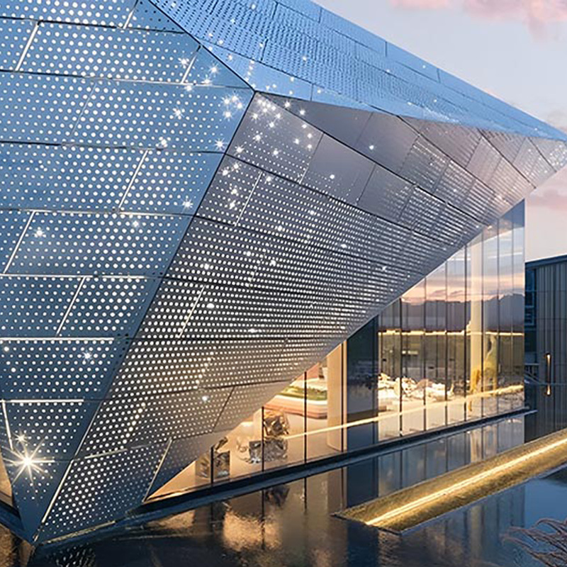 custom perforated metal