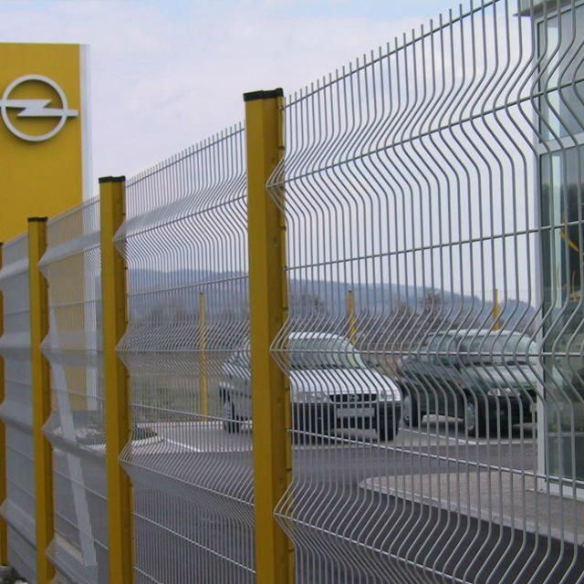 Curvy Welded Fence