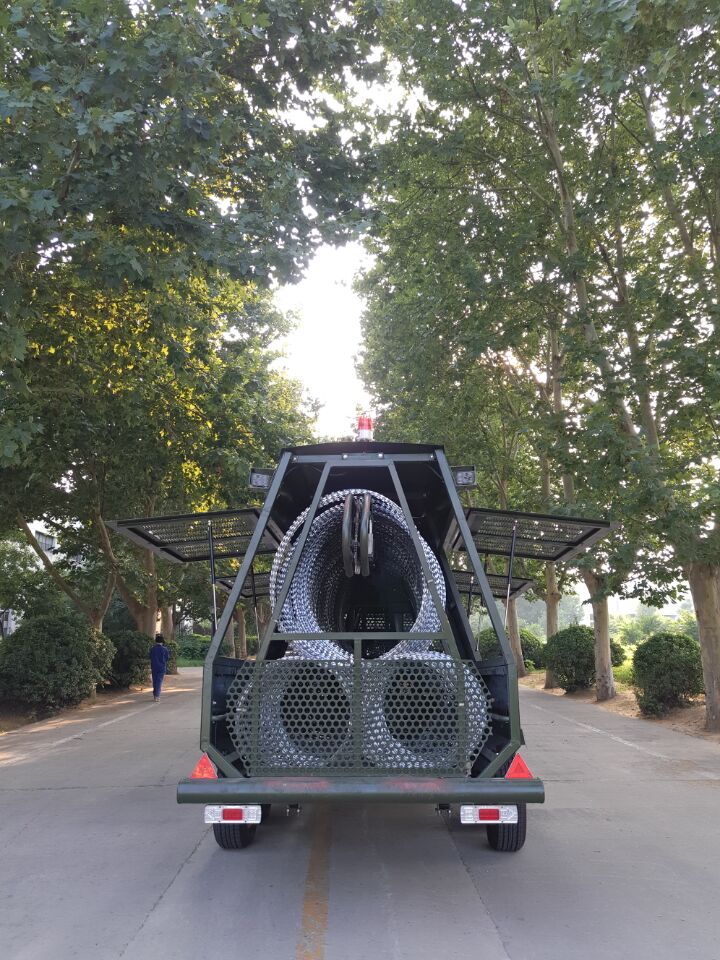 Rapid Installation And Deployment of Equipment-Mobile Security Barrier