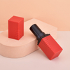 Red Plastic Lipstick Tube Packaging, Lipstick Tube Square Free Sample