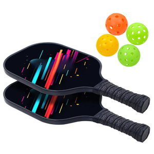 Wholesale Pickleball Paddle Set USAPA Approved Fiberglass Pickleball Set Lightweight Carrying Bag, Pickle Ball Paddle Gift