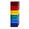 54PCS Acrylic Tumbling Tower Luxe Muliti Color Acrylic Stacking Tower Puzzle Game With Box