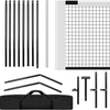 wholesale Portable Pickleball Net Regulation Size 22 FT PE Nets Steady Metal Frame for All-Weather Resistant Play in Backyards.