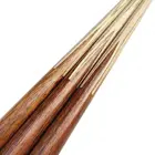 Paint-Free Single-Section Cue Stick Ash Wood Small Head Black Eight Colorful Billiard Hall Public Stick 10mm