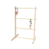 Ladder Ball Wooden Set with 6 Golf Ball Bolas, Ladder Toss Double Lawn Game Indoor/Outdoor Game with Travel Carrying Bag