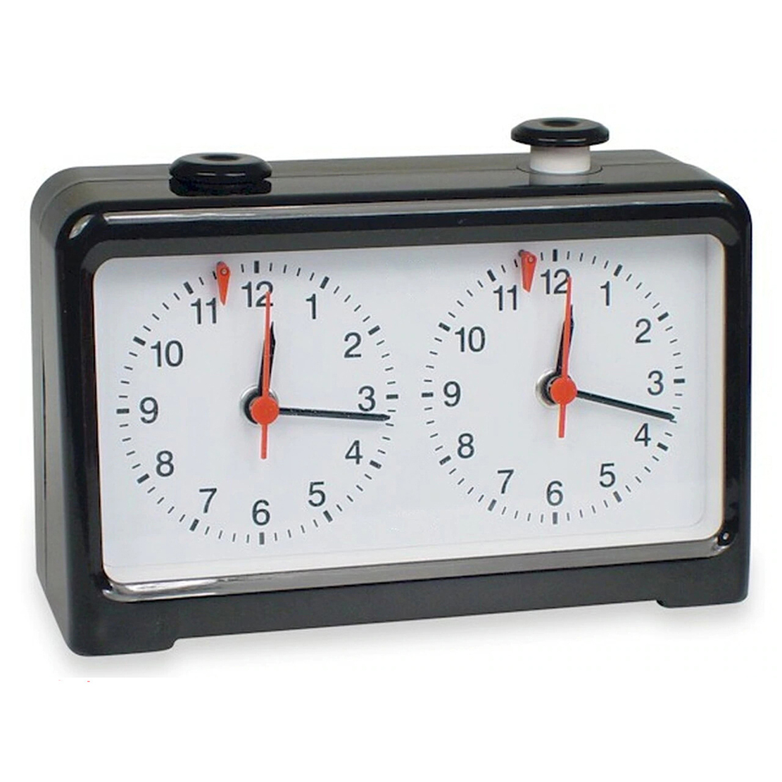 Chess Go Timer Professional Mechanical Analog Chess Clock Count Down Timer for Chinese Chess Board Game No Battery Need