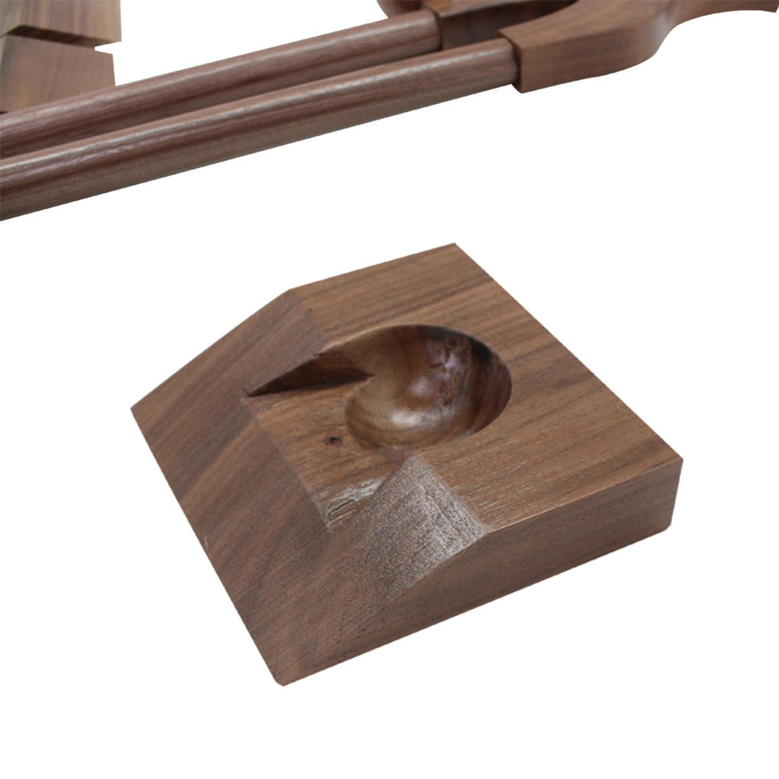 Customizable Personalized Walnut Wood Mini Golf Set with Clubs And Balls - Great Gift Idea for Golf Lovers for Outdoor Indoor