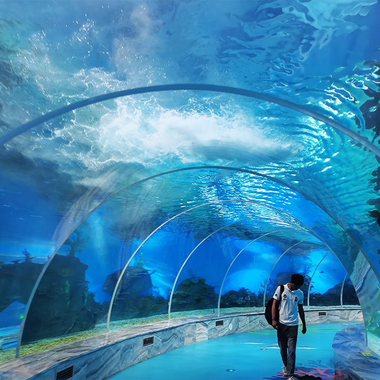 Tunnel Aquarium - Utengenezaji