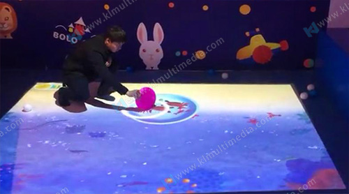 الإسقاط التفاعلي للشاطئ الرملي