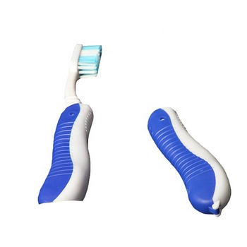 1371001 Travelsky Factory Direct Sale Portable Plastic Hotel Eco Friendly Travel Foldable Toothbrush for Trave