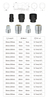 TW-014 1/2"Manual and Pneumatic Extended Socket Individual Pieces and Sets