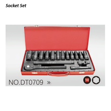 DT0709 1/2" Dr.17PCS Length Air Impact Sockets (Mental Box)