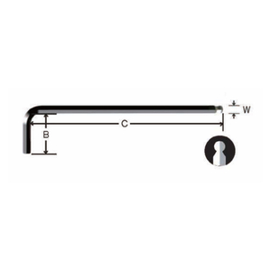 L-type hex key set