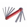 Folding-type hex key set