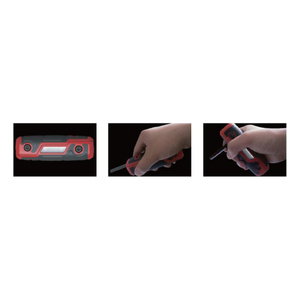 Folding-type hex key set