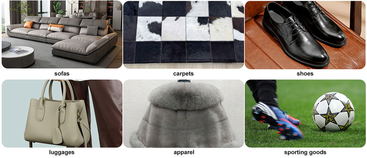 Echtleder-Schneidemaschine