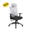 KB-8962AS-BK-016 New Design fitting waist office mesh chair with headrest