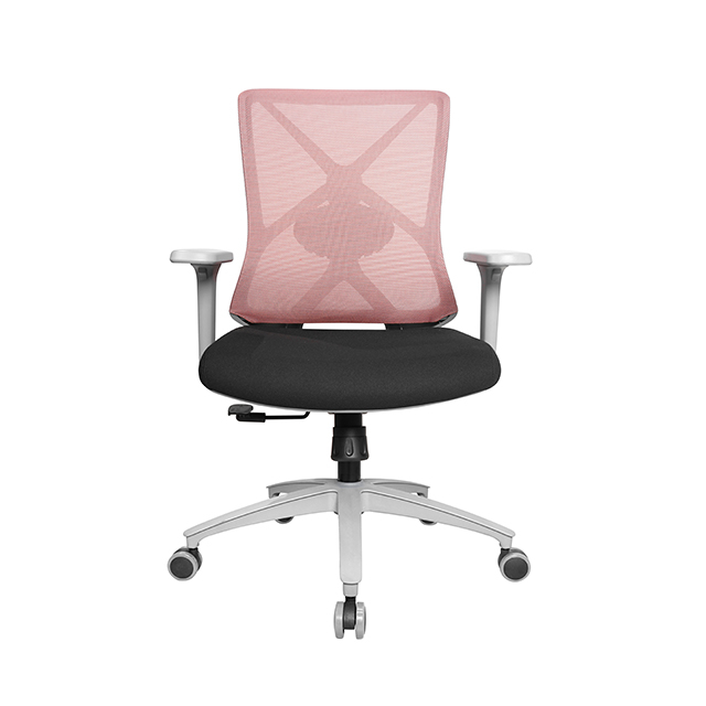 KB-8962B-GR-016 New Design itting the Waist Office grey frame Mesh Chair