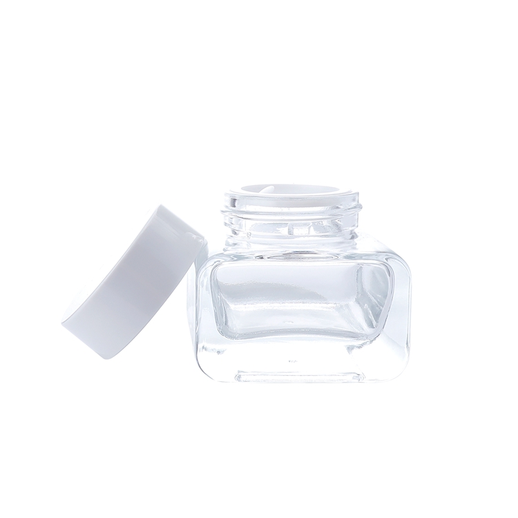 Impression personnalisée de haute qualité Carré 50 ml 100 ml 120 ml 50 g Bouteille en verre personnalisée Vaporisateur 30 ml Bouteille de parfum en verre, Bouteilles vides en verre