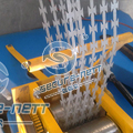 China Double Strands Barbed Wire Mesh Machine